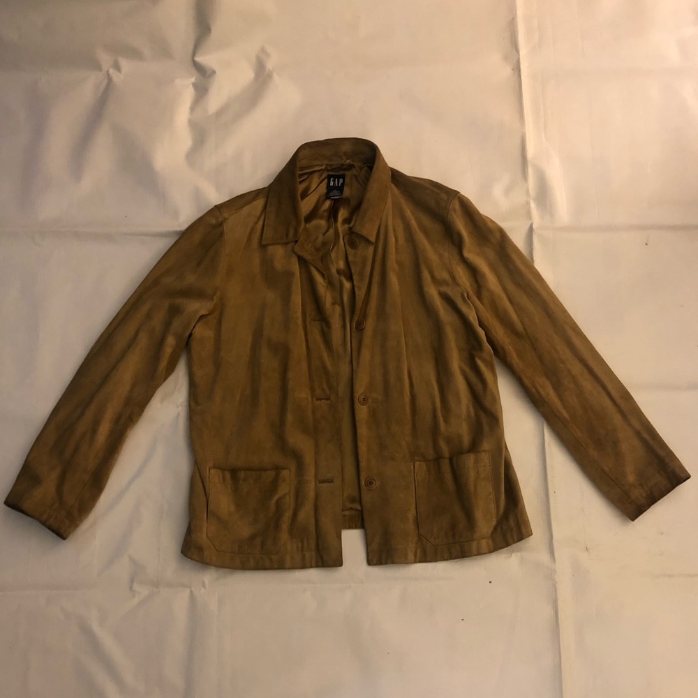 GAP Unisex Suede Jacket